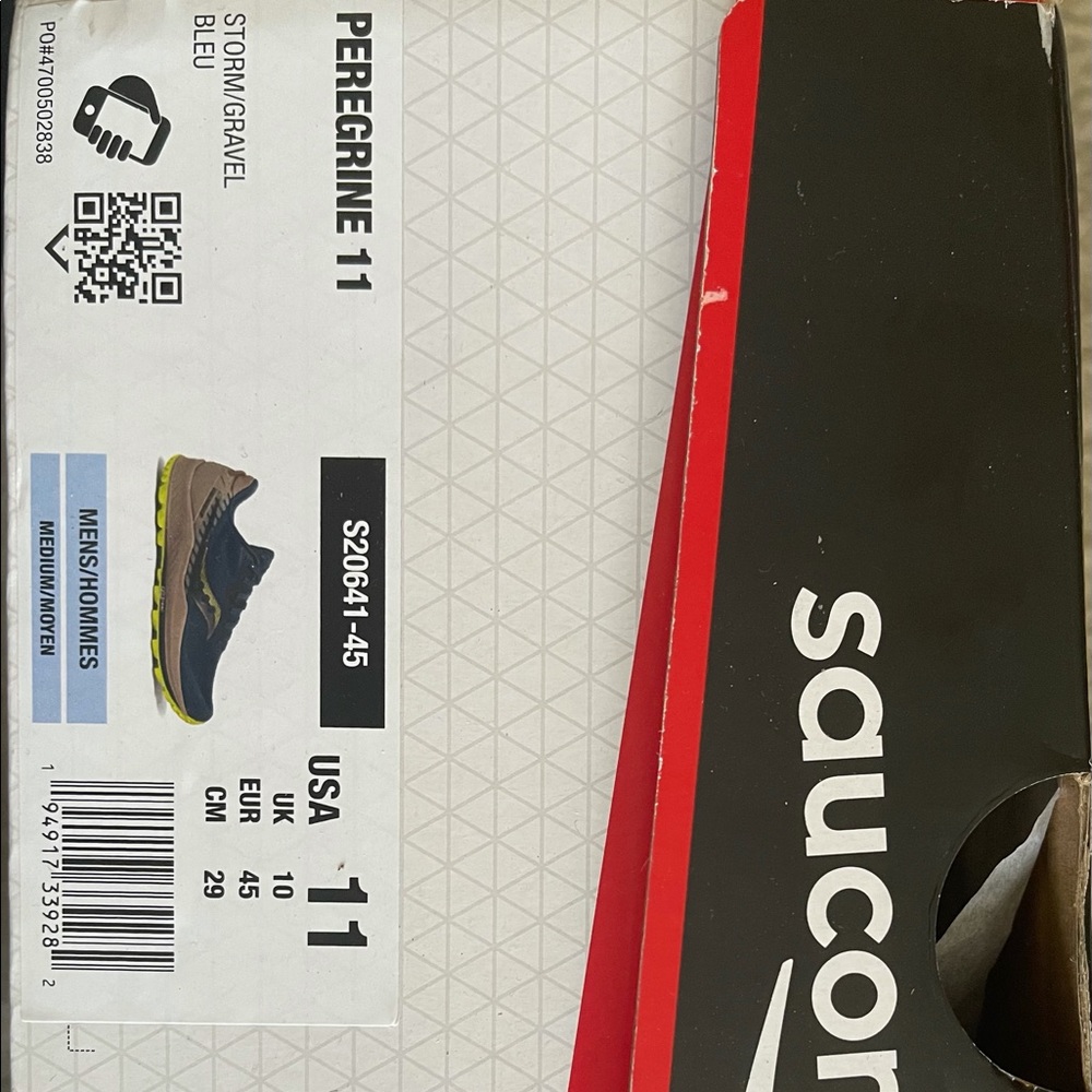 Saucony Peregrine Size 11
